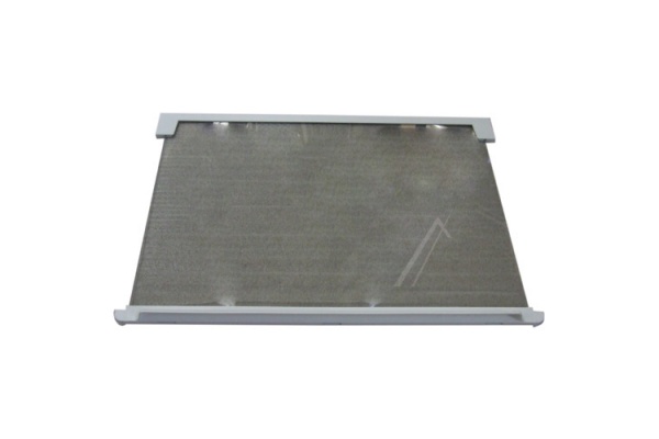 Üvegpolc 447x329mm fehér szegéllyel ZANUSSI ERC19002W hűtőgép alkatrész-1